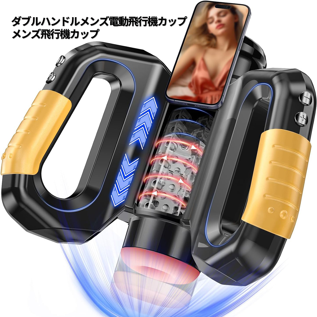 Automatic Male Masturbator, Male Masturbation Cup With 10 Thrusting & 8  Vibration Modes & 2 Heating Levels, Sex Toys For Men With Heating Function,  Automatic Stroker With Phone Holder, Adult Sex Toys